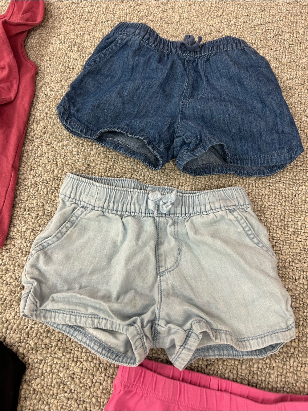 14 Piece Toddler Girl Size 4T Tank Tops & Shorts Summer Bundle - Picture 5 of 7